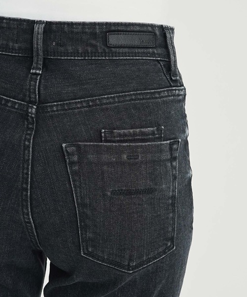 YANUK ブーツカットデニム 黒　23 YANUK(ヤヌーク)｜ブーツカットデニム/オールドブラック の通販