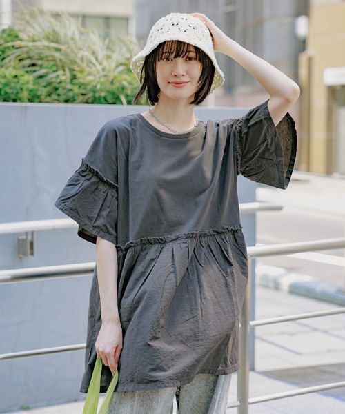 LAKOLE（ラコレ） 帽子 ハット シェル編みスカラップハット / 450145