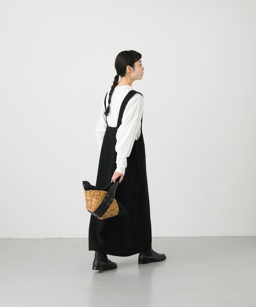 かぐれ サロペットスカート 0 チャコールグレー レディース : ZOZOTOWN