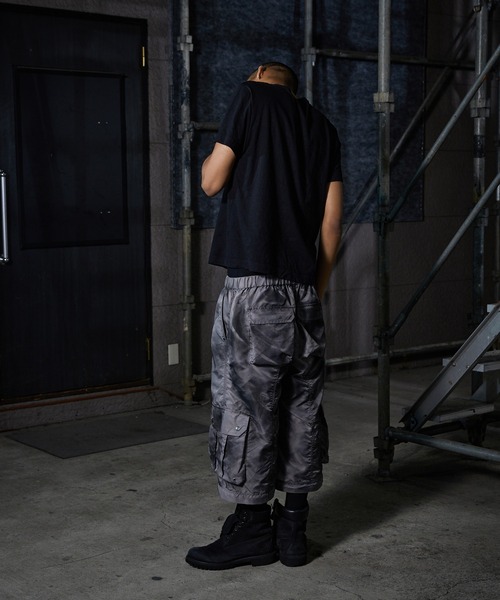 ANDER HUNK ワイドパンツ カーゴパンツ 2way Breached Nylon Cargo