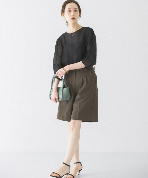 「URBAN RESEARCH」 7分袖ブラウス FREE グリーン レディース URBAN RESEARCH Sonny Label 「URBAN Label」 7分袖ブラウス