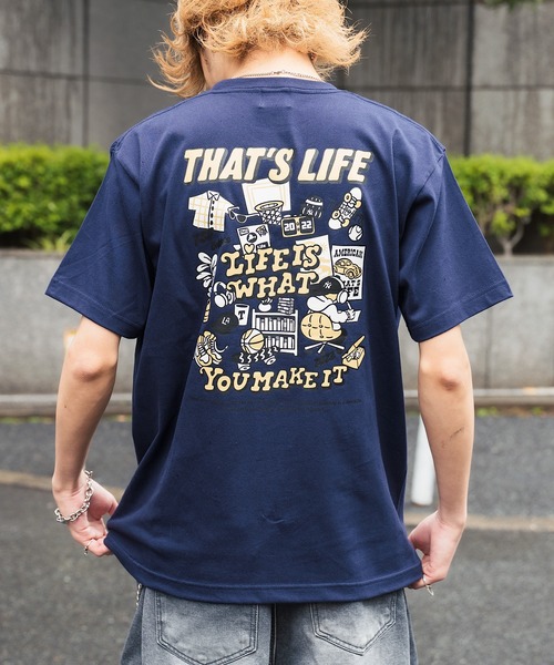 That's life tシャツ That's life DAILY CHAOS Tee 半袖 Tシャツ 夏服