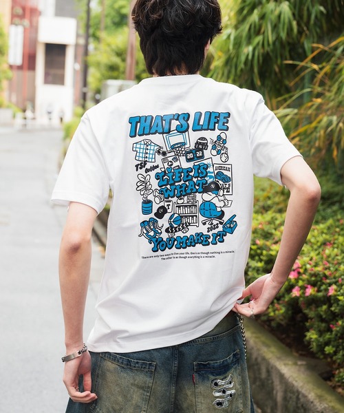 That's life tシャツ That's life DAILY CHAOS Tee 半袖 Tシャツ 夏服