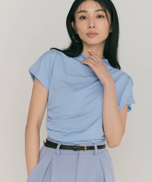 tシャツ GATHER T SHIRT レディース