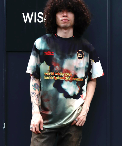 BAL × UMBRO SOCCER JERSEY サッカーシャツ ブラック BAL/UMBRO SOCCER JERSEY / BLUE | BAL(バル) | T-SHIRTS