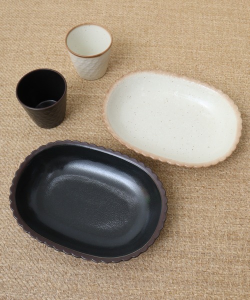 FUNALIVE（ファンアライブ） 食器 ビスケ ランチセットペア美濃焼