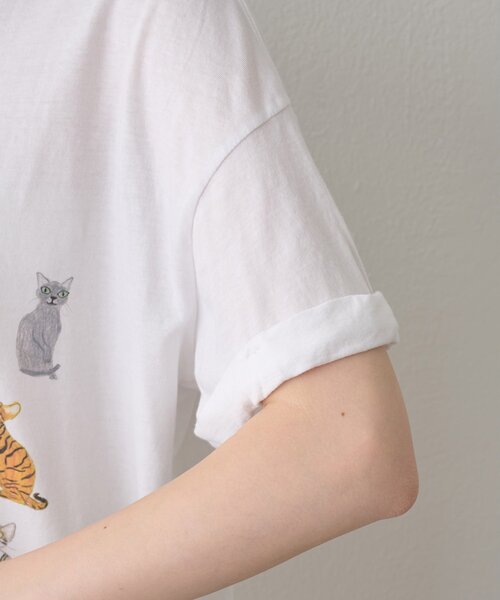 新品【UNFORTUNATE PORTRAIT】Cat SuitsTシャツ Whim Gazette tシャツ 「UNFORTUNATE PORTRAIT」Cats TEE