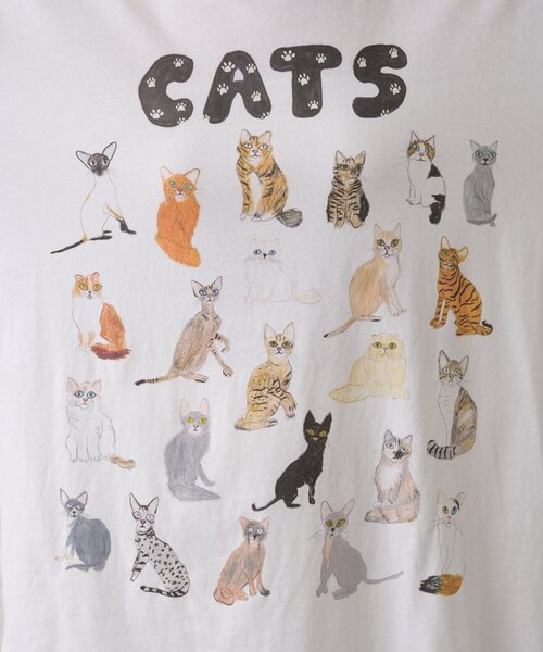 新品【UNFORTUNATE PORTRAIT】Cat SuitsTシャツ Whim Gazette tシャツ 「UNFORTUNATE PORTRAIT」Cats TEE
