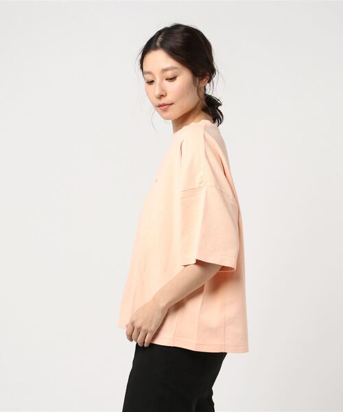 「Champion」 半袖Tシャツ M パープル レディース