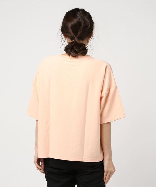 「Champion」 半袖Tシャツ M パープル レディース