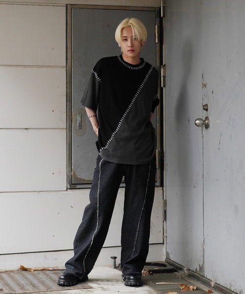「G.O.C」 半袖Tシャツ LARGE ブラック メンズ