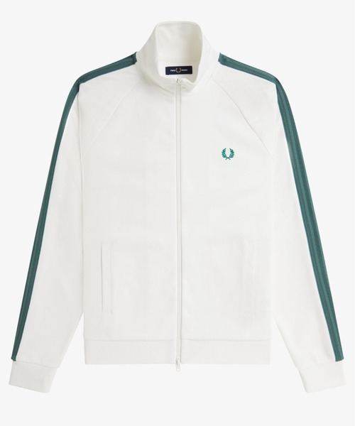 FRED PERRY トラックジャケット　ジャージ　L相当 FRED PERRY ジャージ Taped Track Jacket／フレッドペリー