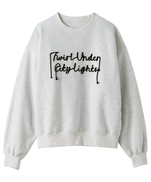 FIRST MOOD トレーナー スウェット 「FIRSTMOODコラボ」コードロゴ刺繍