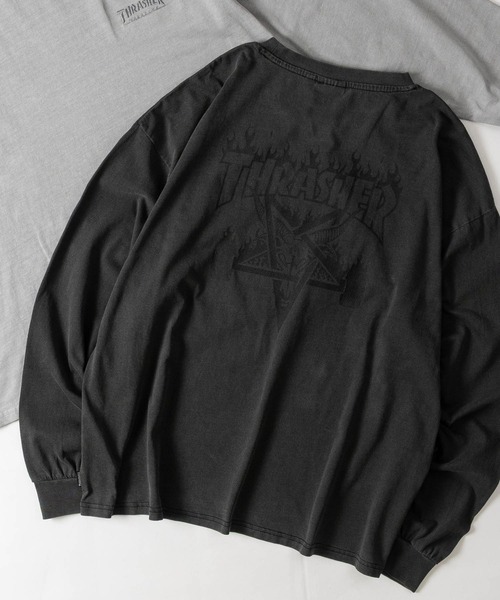 THRASHER（スラッシャー） tシャツ 「at」「THRASHER/スラッシャー