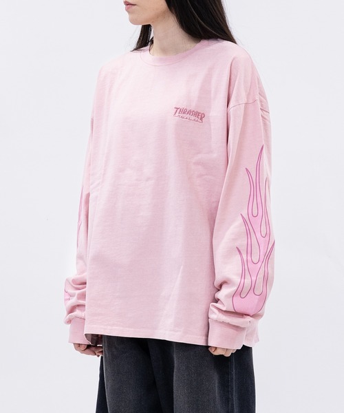 THRASHER（スラッシャー） tシャツ 「at」「THRASHER/スラッシャー