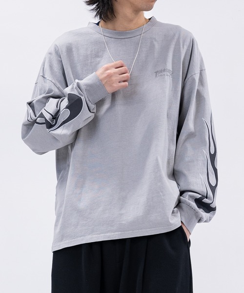 THRASHER（スラッシャー） tシャツ 「at」「THRASHER/スラッシャー