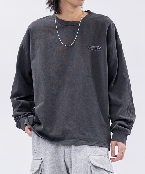 THRASHER（スラッシャー） tシャツ 「at」「THRASHER/スラッシャー