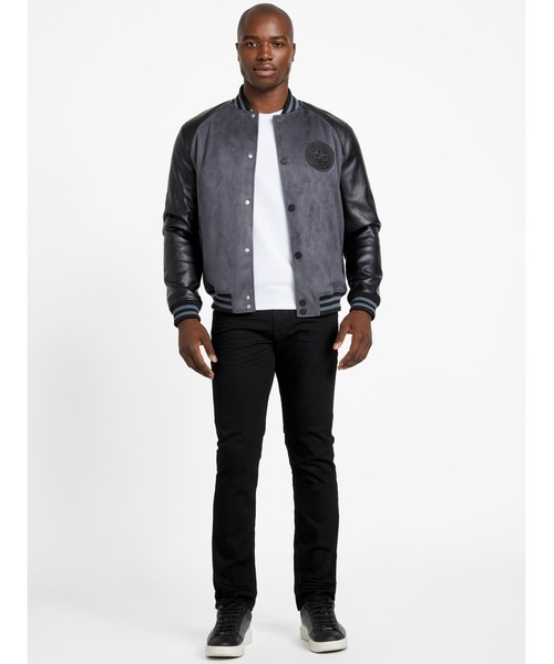 GUESS（ゲス） スタジャン VARSITY Bomber スタジャン アウター メンズ