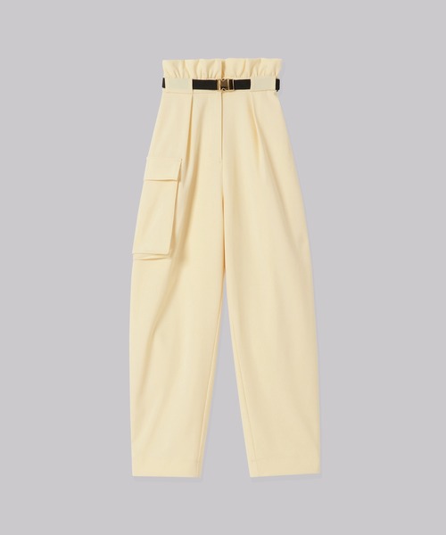 新品Things that Matter ナイロン&スウェットパンツ ベージュ THINGS THAT MATTER（シングス ザット マター）の「NYLON