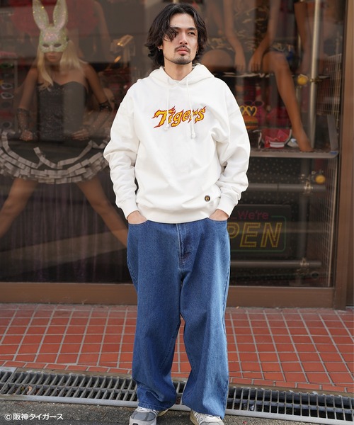 NOSTALVIA パーカー 阪神タイガース × ノスタルヴィア Tigers Fang
