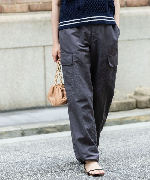 「URBAN RESEARCH」 カーゴパンツ 38 カーキ レディース