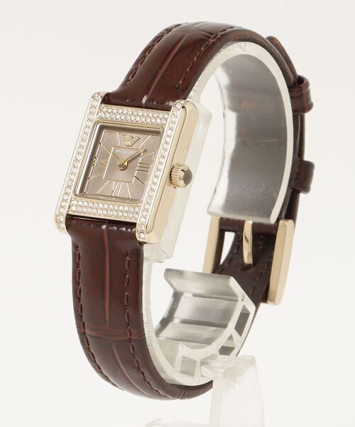 EMPORIO ARMANI 腕時計 「エンポリオ アルマーニ」 2針ウォッチ ダーク