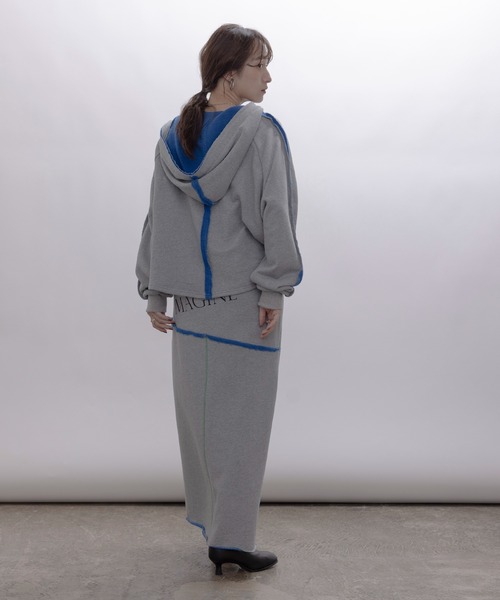 Eimee Law  パーカー アウター 美品 Eimee Law（エイミーロウ） パーカー 84626T レディース ボンディング