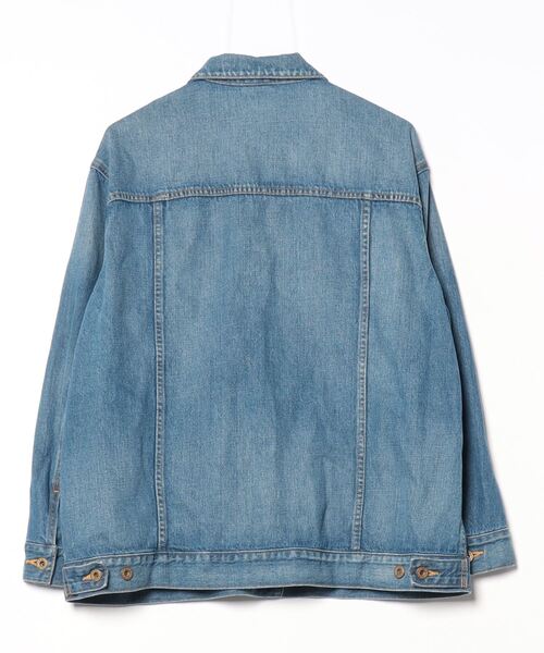 Spick ＆ Span 5½ ライトブルー ボアデニムジャケット 36 Spick