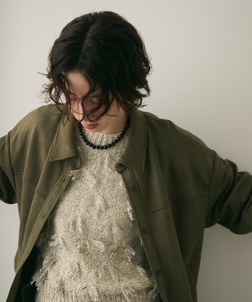 Trish（トリッシュ） コート アウター スエードライクCPOジャケット