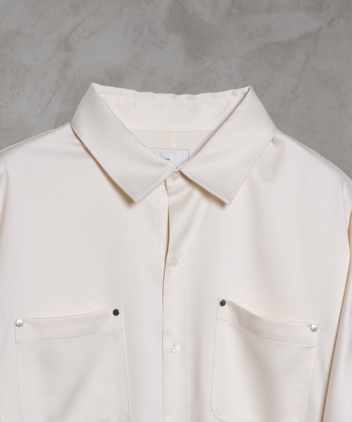 「ADRER」 半袖シャツ SMALL ブラック メンズ_画像5