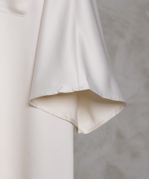 「ADRER」 半袖シャツ SMALL ブラック メンズ_画像8