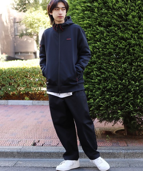 BRIEFING」 ジップアップパーカー M ネイビー メンズ BRIEFING