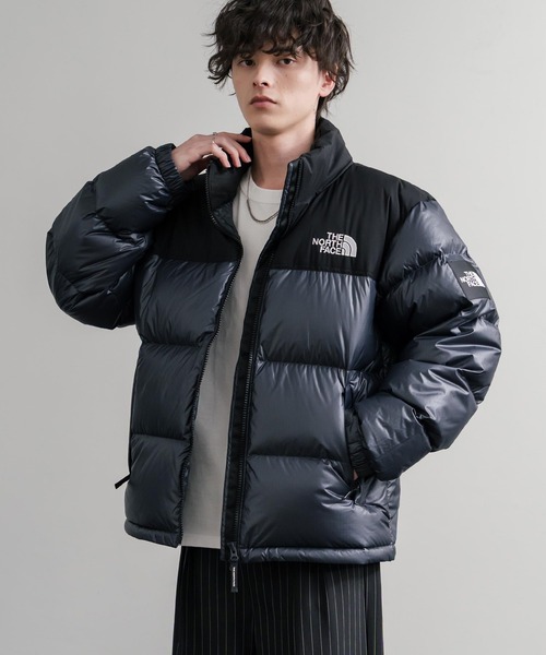 【新品未使用】ノースフェイス ダウン ジャケットヌプシ US限定 Lサイズ総柄 激レア 24新作☆TNF☆EXPEDITION SYSTEM☆ヌプシダウン☆700fill (THE