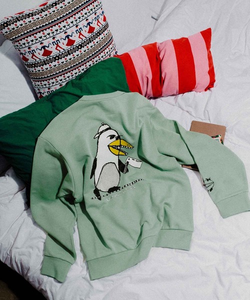 r*e様 Vans×HIRONO タイ限定コラボスウェット VANS（ヴァンズ） トレーナー スウェット RIROO PENGUIN スウェット