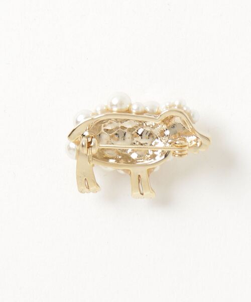 gargle（ガーグル） ブローチ ガーグル：パール羊 ひつじ ブローチ