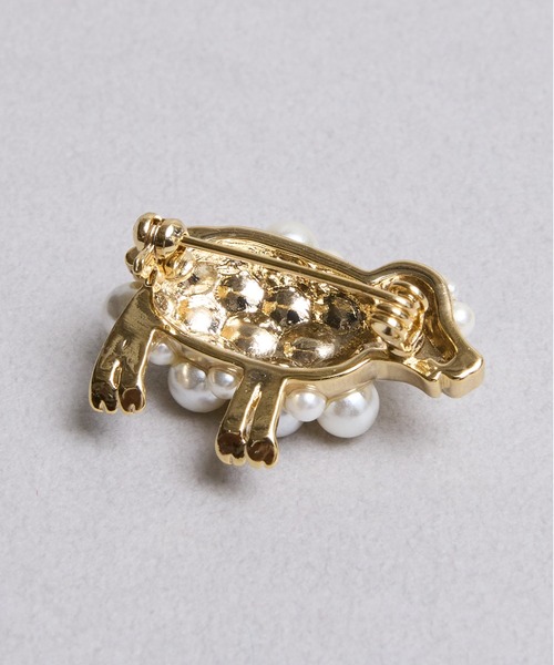 gargle（ガーグル） ブローチ ガーグル：パール羊 ひつじ ブローチ