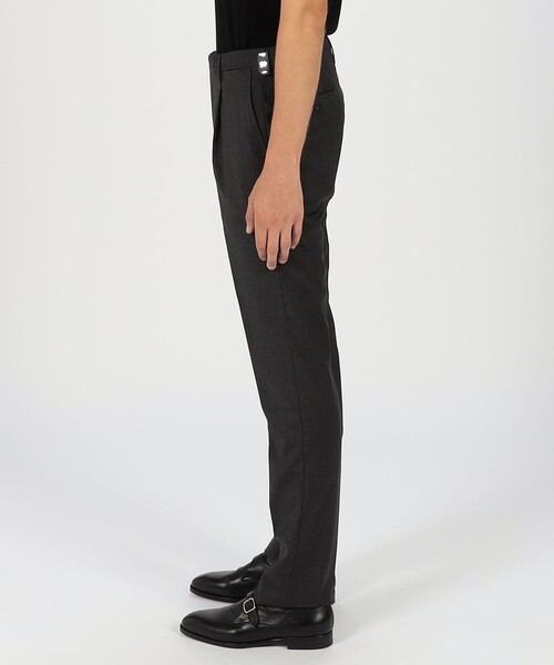 Rota（ロータ） スラックス ウール 1プリーツスラックス メンズ