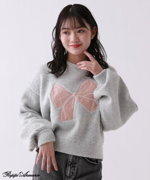 repipi armario（レピピアルマリオ） ニット セーター 「girly line