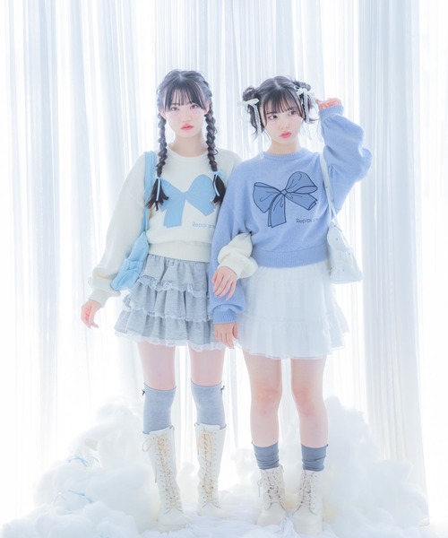 repipi armario（レピピアルマリオ） ニット セーター 「girly line