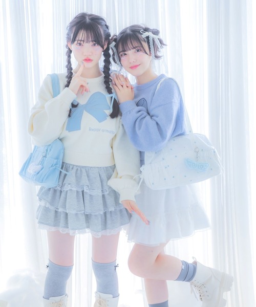 repipi armario（レピピアルマリオ） ニット セーター 「girly line