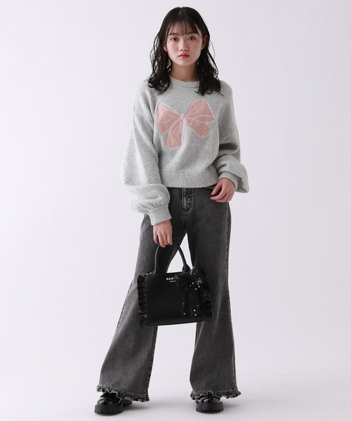 repipi armario（レピピアルマリオ） ニット セーター 「girly line