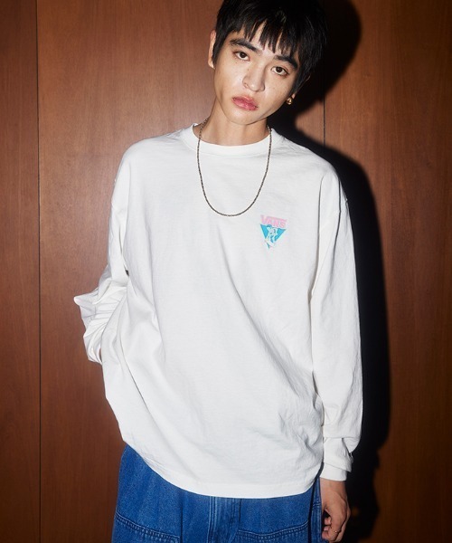 VANS（ヴァンズ） tシャツ M Graze Skull SK8ER L TEE Tシャツ