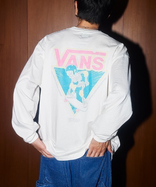 VANS（ヴァンズ） tシャツ M Graze Skull SK8ER L TEE Tシャツ