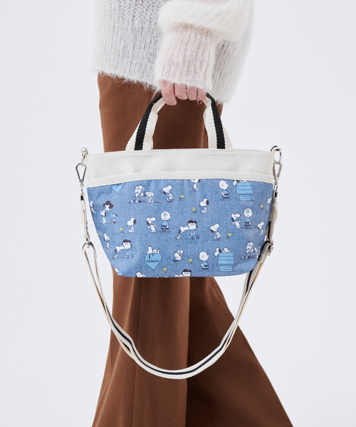 トートバッグ SMALL BUCKET TOTE ピーナッツハッピーパルズ レディースの画像