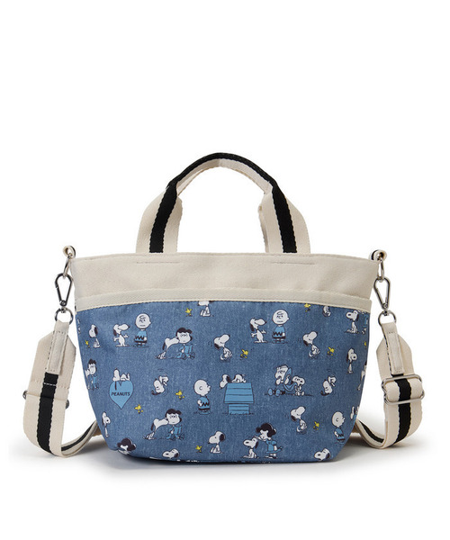 トートバッグ SMALL BUCKET TOTE ピーナッツハッピーパルズ レディースの画像