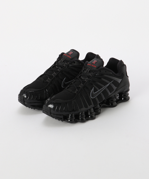 Nike Shox TL ブラック スニーカー 箱付き 24.5 本日値下げ中！ Nike ショックス ブラック スニーカー Nike Shox TL ブラック