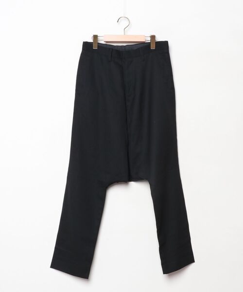 MIHARAYASUHIRO サルエルパンツ S ブラック メンズ : ZOZOTOWN Yahoo