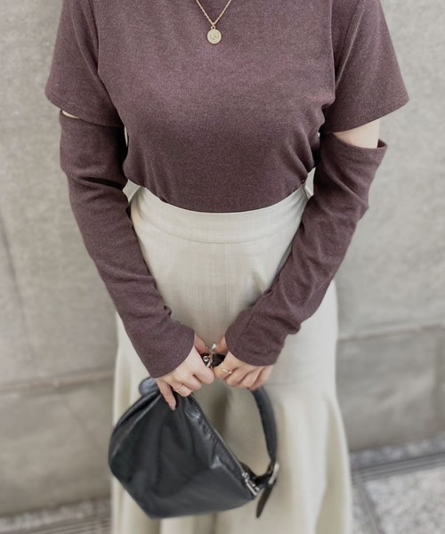 「Reurie'」 ハンドバッグ FREE アンティークシルバー レディース_画像3