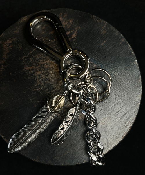 CALIFORNIA OUTFITTERS キーケース 11C28 フェザーチャーム