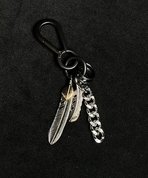 CALIFORNIA OUTFITTERS キーケース 11C28 Feather Charm Key Holder